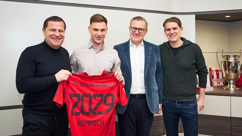 Kimmich ở lại với đội chủ sân Alian Arena