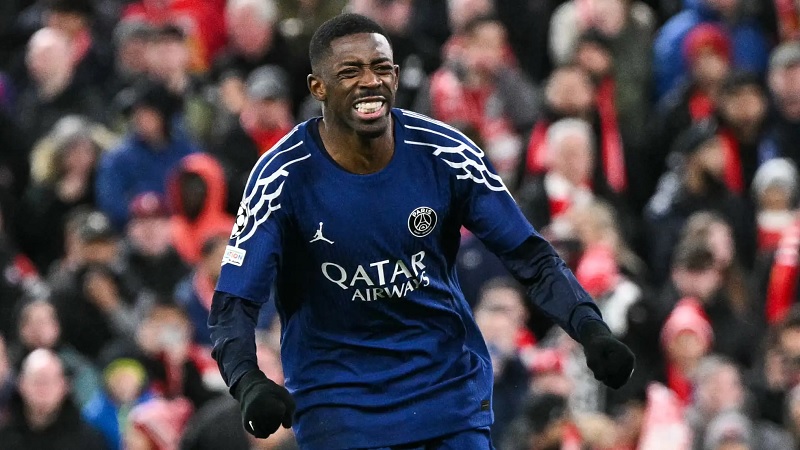 Dembele là người hùng của PSG trước Liverpool