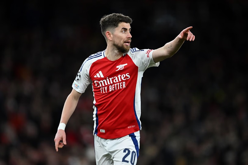 Jorginho chia tay Arsenal