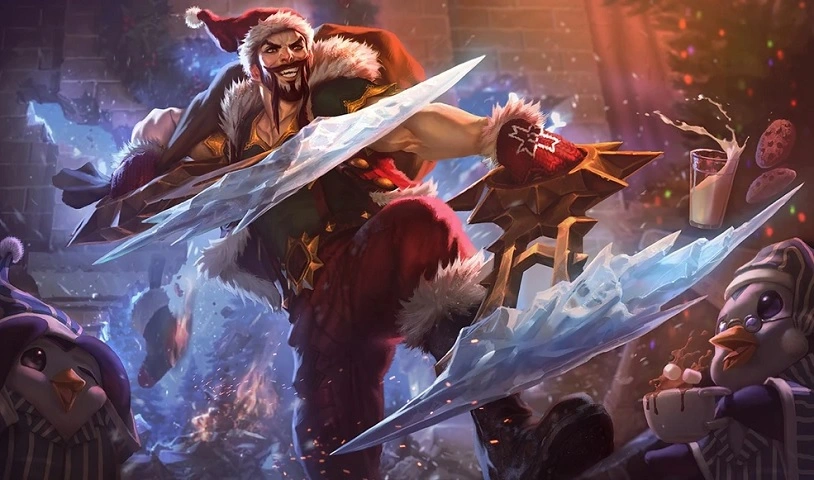 Draven xoay quanh khả năng gây sát thương khổng lồ