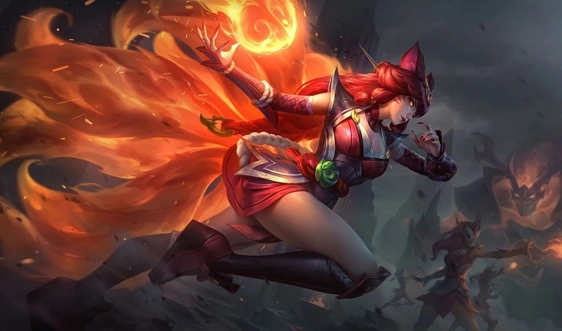 Ahri sở hữu bộ kỹ năng toàn diện