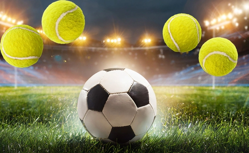 Bóng đá và tennis được ưa thích